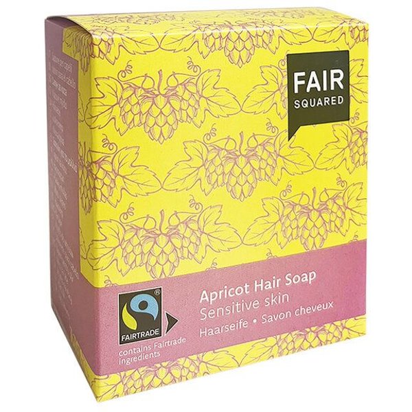 FAIR SQUARED Apricot Hair Soap Sensitive Skin - 2x80gr.