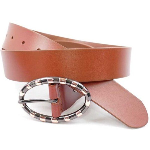 zweisser Ledergürtel Damen Olivia