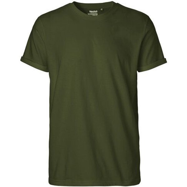 Neutral® Unisex T-Shirt Rollärmel von Neutral Bio Baumwolle Rollsleeve