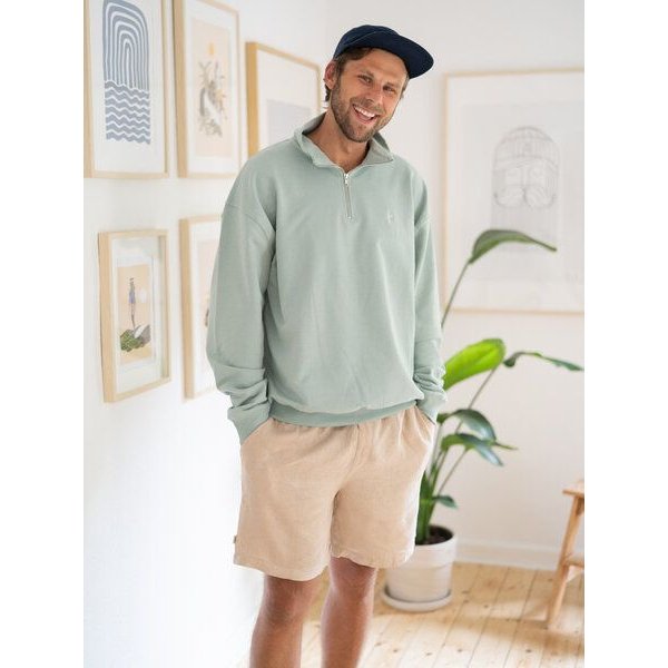FUXBAU Männer fux Half Zip Sweater