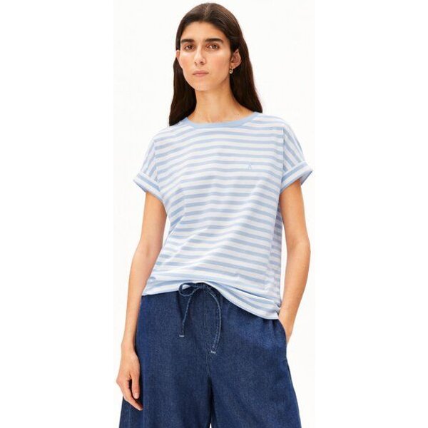 ARMEDANGELS IDAARA STRIPES Damen T-Shirt aus Bio-Baumwolle