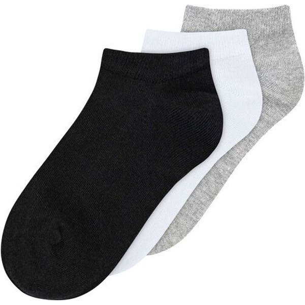 MELA Sneaker Socken 3er-Pack aus Biobaumwoll-Mix