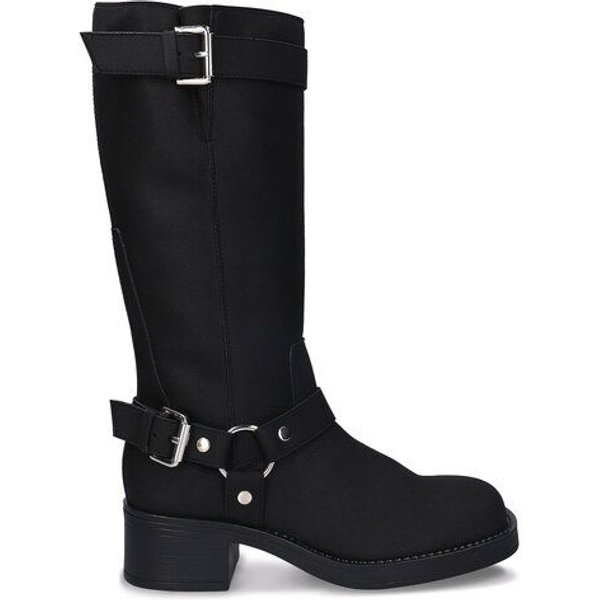 Nae Vegan Shoes NAE | Ruby Veganer kniehoher Harness-Stiefel
