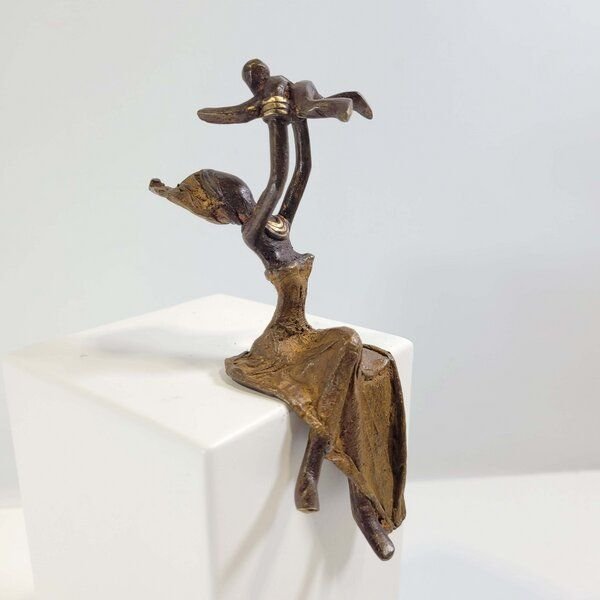 Moogoo Creative Africa Bronze-Skulptur "Baby Party" by Karim Sana | versch. Farben und Größen