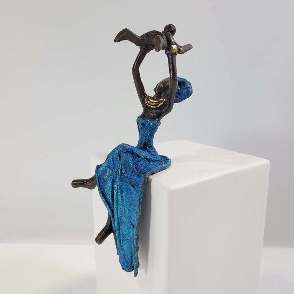 Moogoo Creative Africa Bronze-Skulptur "Baby Party" by Karim Sana | versch. Farben und Größen