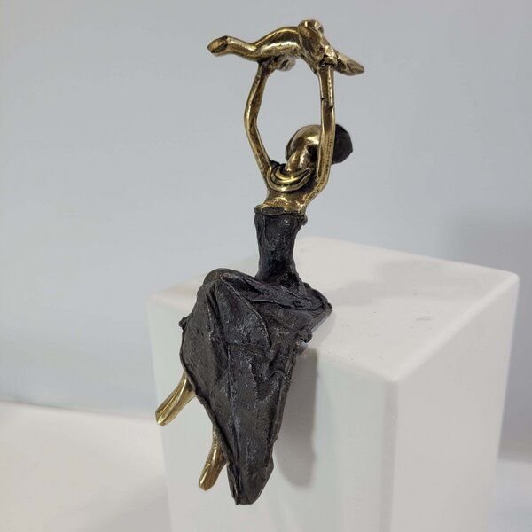 Moogoo Creative Africa Bronze-Skulptur "Baby Party" by Karim Sana | versch. Farben und Größen