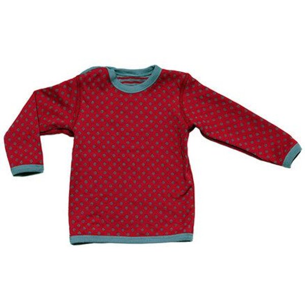 Leela Cotton Baby Kinder Wendelangarmshirt Bio-Baumwolle Langarmshirt