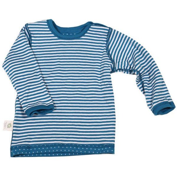Leela Cotton Baby Kinder Wendelangarmshirt Bio-Baumwolle Langarmshirt