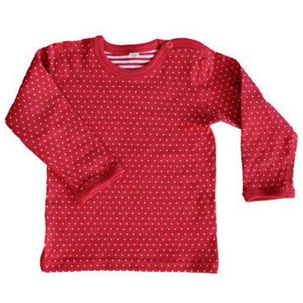 Leela Cotton Baby Kinder Wendelangarmshirt Bio-Baumwolle Langarmshirt