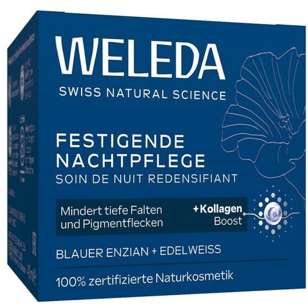 Weleda AG Blauer Enzian Festigende Nachtpflege