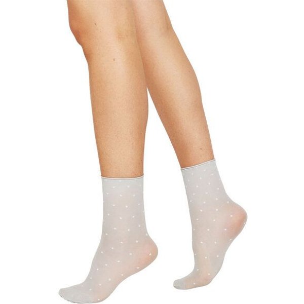 Swedish Stockings 2er-Set Söckchen Judith grau-ivory