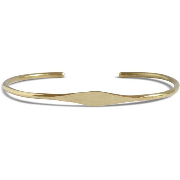 ting goods Armreif Flat Rhomb, Messing