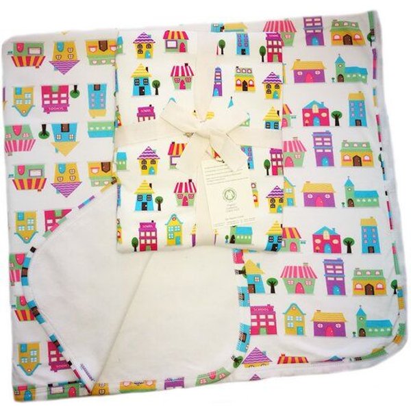 ege organics Babydecke Bio-Baumwolle Erstlingsdecke Kuscheldecke 85x100cm