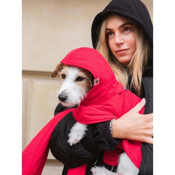 New Orchard Dog Hoodie Navy, Rot, Blau