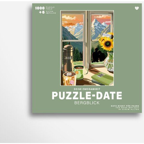DEINE ZWEISAMKEIT PUZZLE-DATE - BERGBLICK | FÜR PAARE