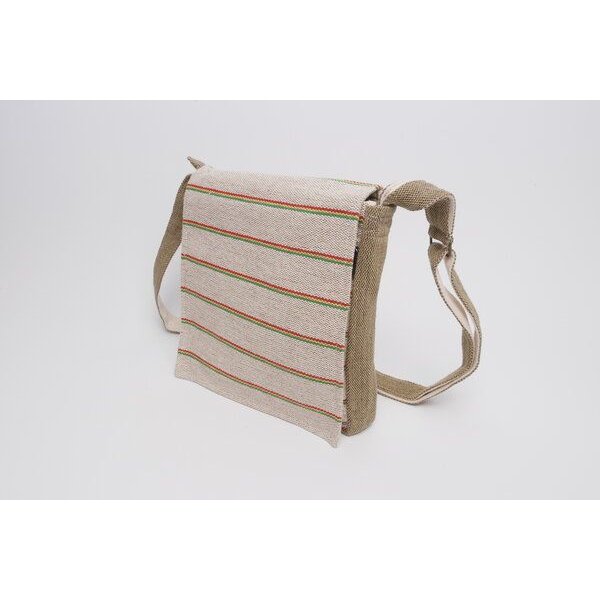 Himal Hemp HH Umhängetasche JAMAICA aus Baumwolle/Recycle Rice Bag