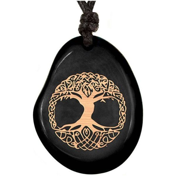 Simaru SCHWARZE Kette aus Taguanuss
