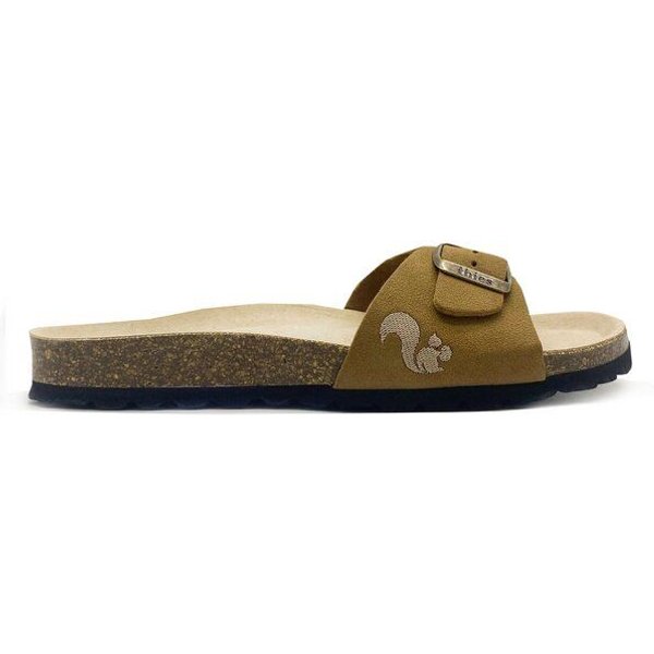 Vegane thies ® Eco Bio Strap Sandale aus rec. PET mit ergonomischem Fussbett