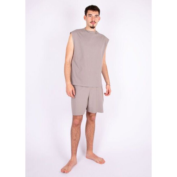 ÆVRIL Unisex Oversize Shirt // Dolphin Grey // Bio-Baumwolle
