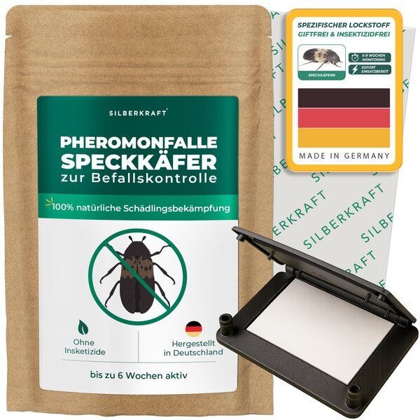 Silberkraft Pheromonfalle Speckkäfer