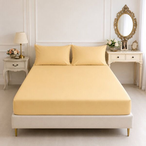 Bruno Barella Spannbettlaken Bio Baumwolle – Perfekte Passform für 90x200 & 140x200 cm