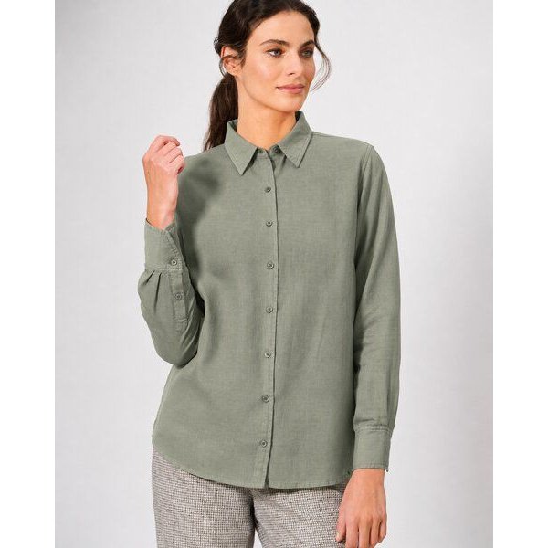 HempAge Damenbluse Hanf/Biobaumwolle