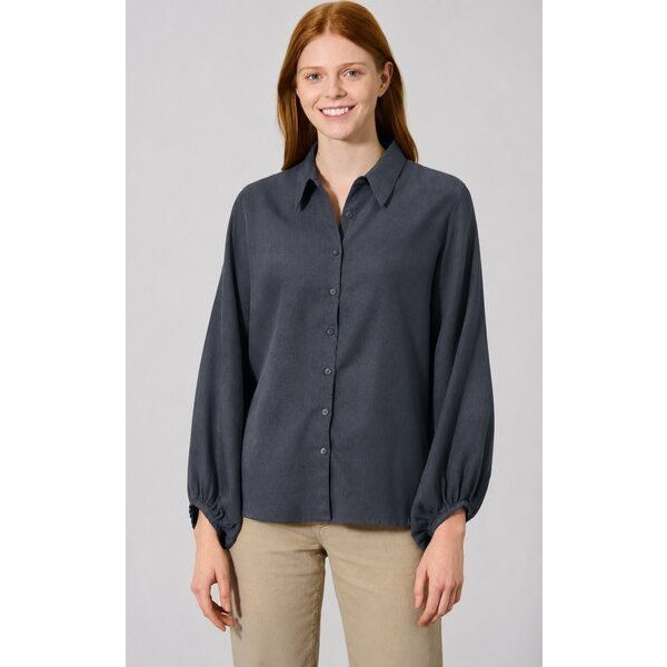 HempAge Modische Bluse Hanf/Biobaumwolle