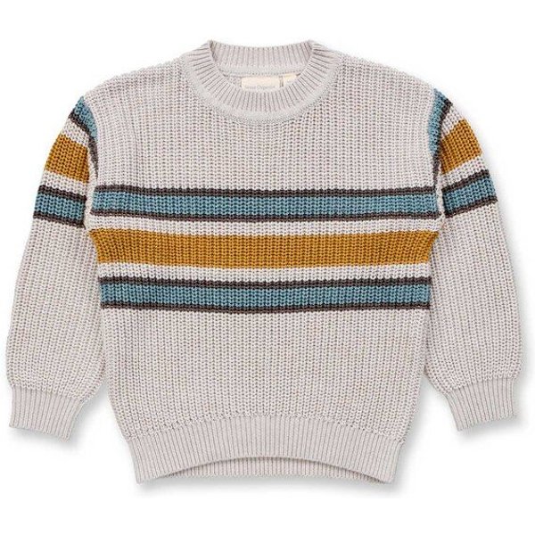 sense-organics Sense Organics Strick Pullover Geringelt Bio Baumwolle