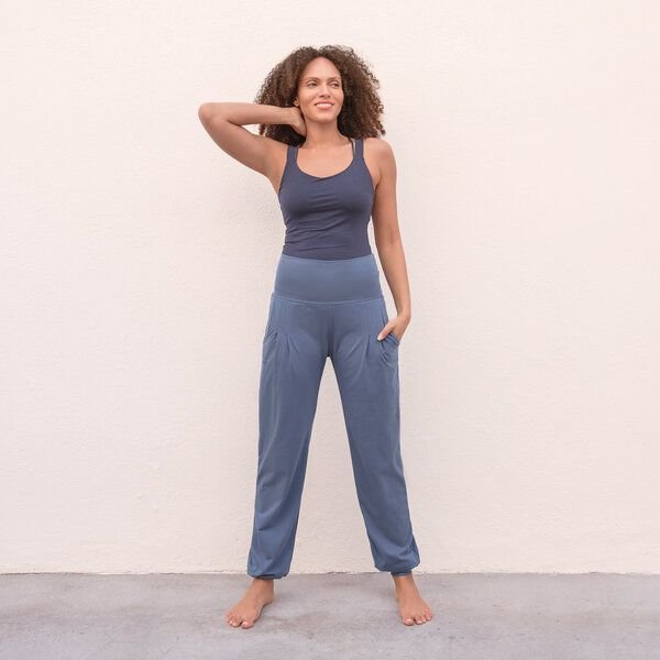 Jaya JOELLE - Damen - Hose für Yoga und Freizeit aus Biobaumwolle