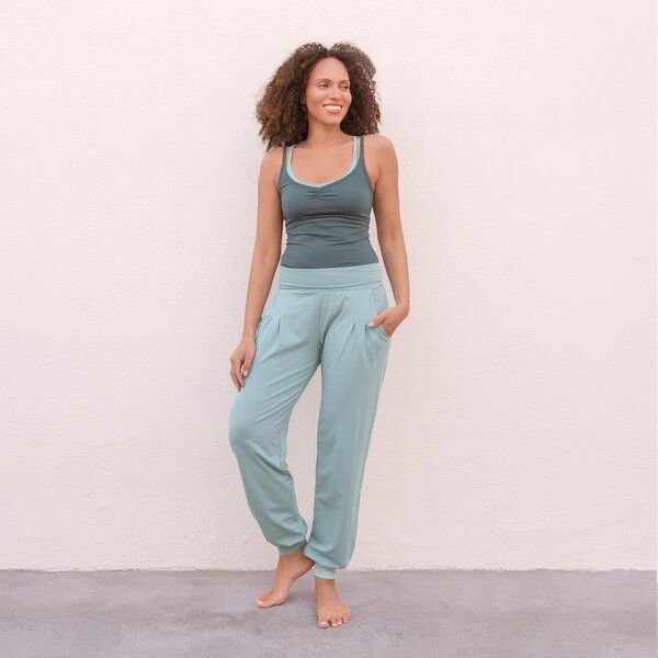 Jaya JOELLE - Damen - Hose für Yoga und Freizeit aus Biobaumwolle