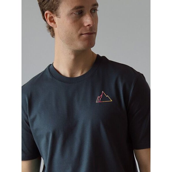 Kultgut Artdesign - Vegan Klassik Shirt /Little Faded Mountain