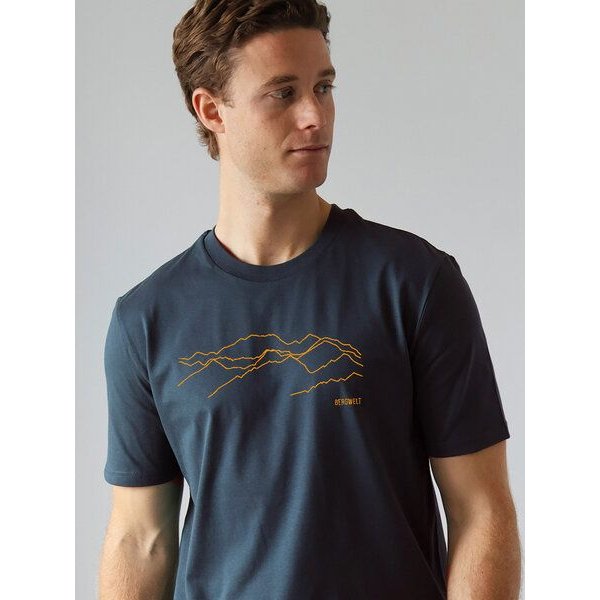 Kultgut Artdesign - Klassik Shirt / Bergwelt