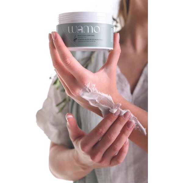 Manulena Pflegende Körperbutter Wamo 250 ml mit natürlichem Olivenöl