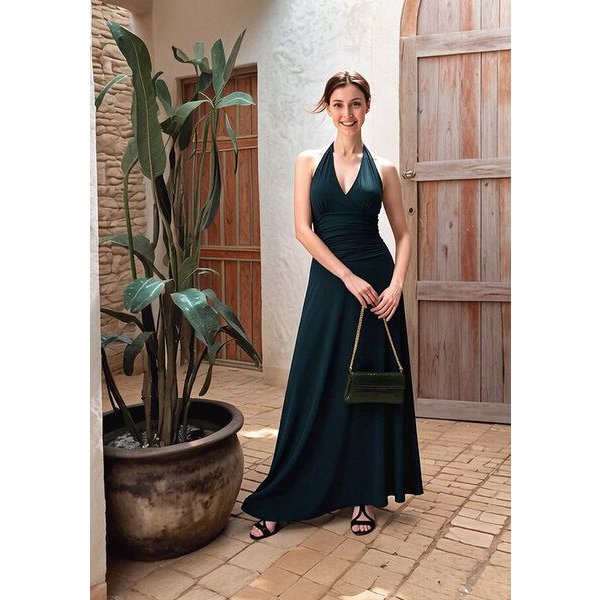 Ingoria TORRIE rückenfreies Neckholder Maxikleid