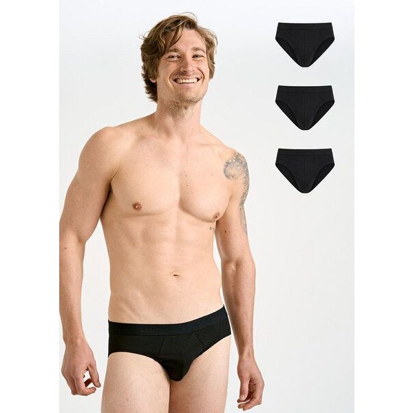 wijld GmbH HERREN SLIP AUS HOLZ (3er-Pack) wijld - MARLO BLACK