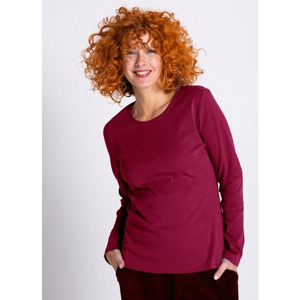 Heidekönigin Langarmshirt Pure Cotton