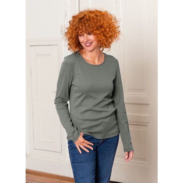Heidekönigin Langarmshirt Pure Cotton