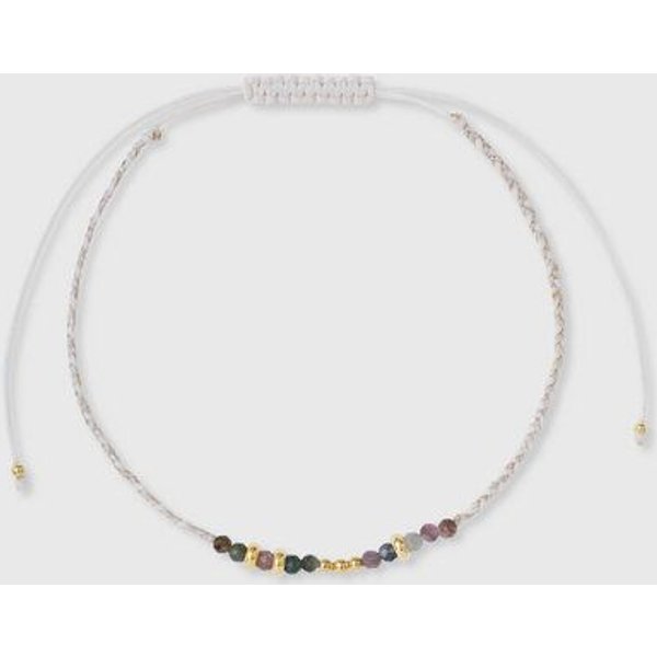 fejn jewelry Armband 'tourmaline' - mit Turmalin und Bananenfasern
