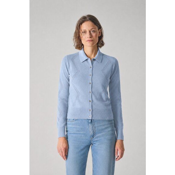 HempAge Melierte 3/4 Arm-Jacke Hanf/Biobaumwolle