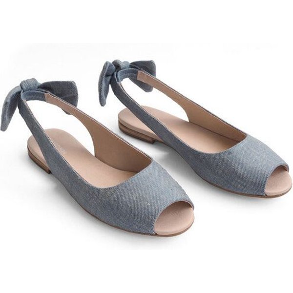 Bayerinas Peeptoe Ballerinas