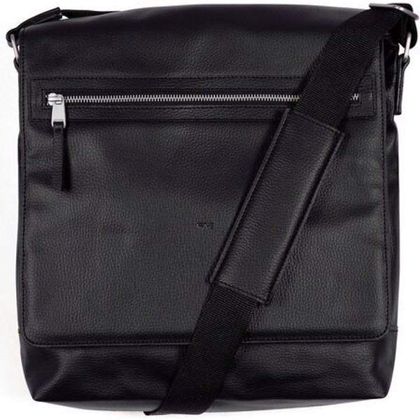 Will's Vegan Shop Reporters Bag Schwarz Unisex