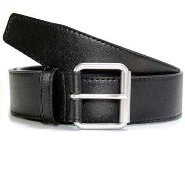 Will's Vegan Shop Jeansgürtel 4cm Schwarz Herren