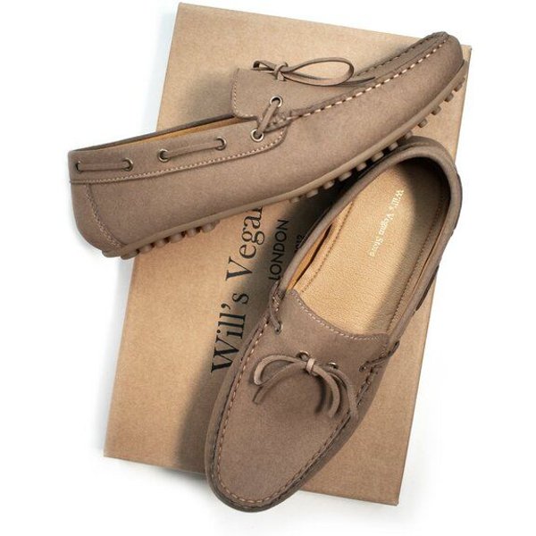 Will's Vegan Shop Vegane Wildleder-Loafer Damen