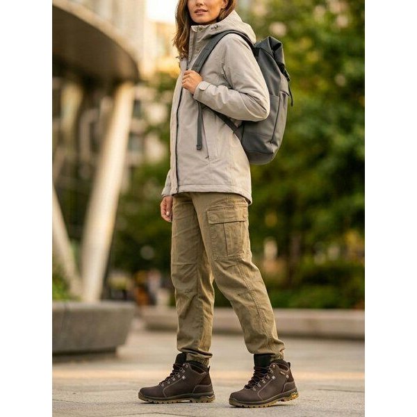Will's Vegan Shop WVSport Corvara Trekking-Stiefel Damen