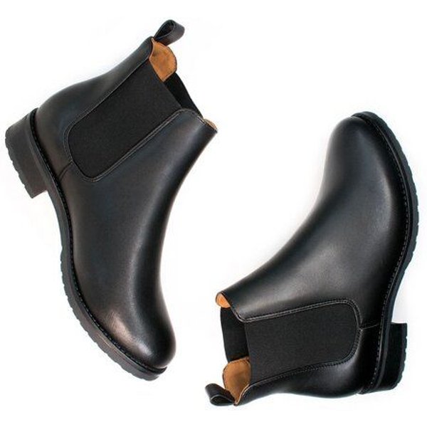 Will's Vegan Shop Luxe Smart Chelsea-Stiefel Herren