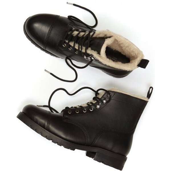 Will's Vegan Shop Isolierte Arbeitsstiefel Herren