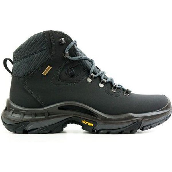 Will's Vegan Shop Wanderstiefel Schwarz Damen
