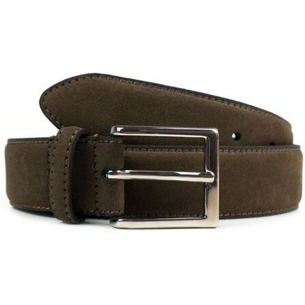 Will's Vegan Shop Continental-Gürtel, 3,5 cm Veganes Wildleder Herren