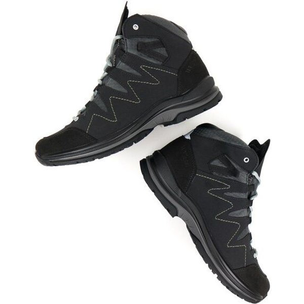 Will's Vegan Shop Wasserdichte Wanderschuhe Grau Herren