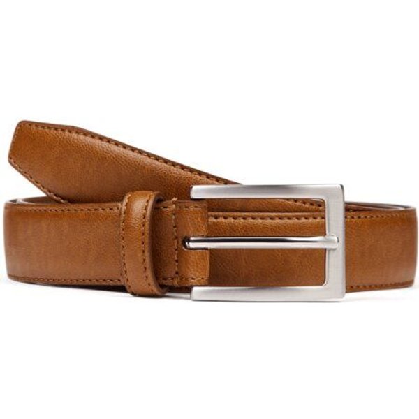 Will's Vegan Shop Klassiker 3 cm Gürtel Braun Herren